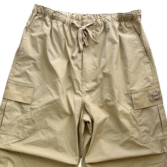 VICTORIA’S SECRET PINK CHLOE X HALLE Women’s Parachute Pants Light Sand M - Picture 3 of 9